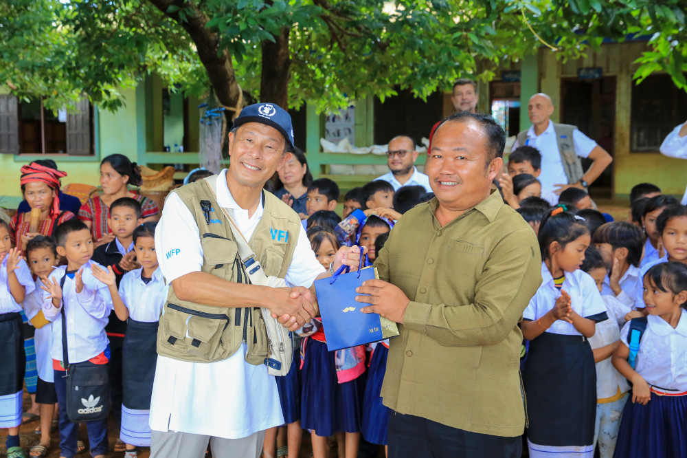 国連の機関であるWFP世界食糧計画を支援する議員連盟から子供たちの給食支援を中心とした活動の視察と会議などでラオスに行きました②