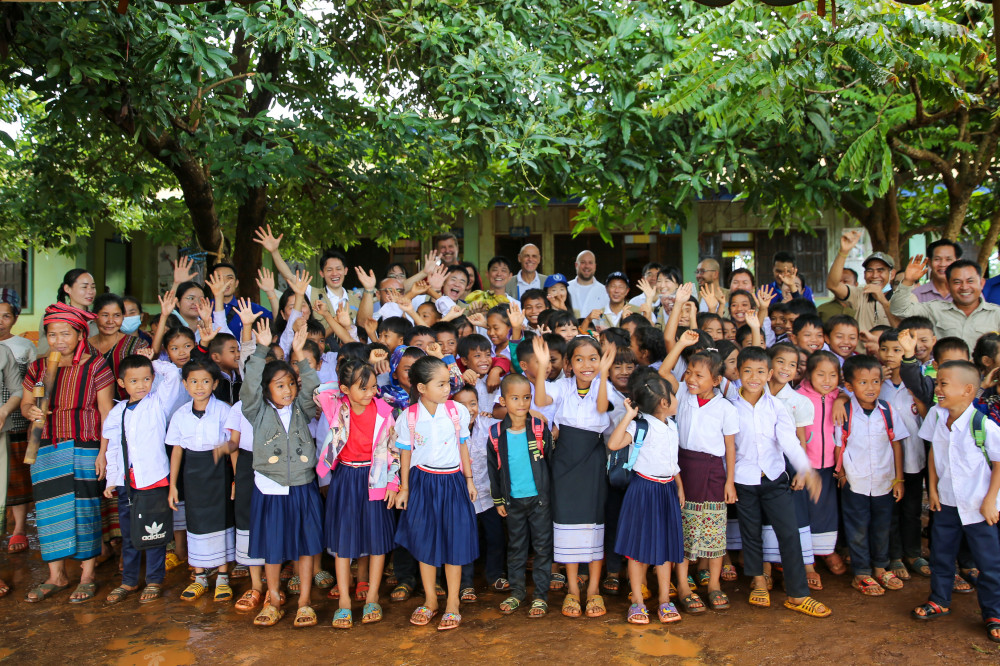 国連の機関であるWFP世界食糧計画を支援する議員連盟から子供たちの給食支援を中心とした活動の視察と会議などでラオスに行きました②